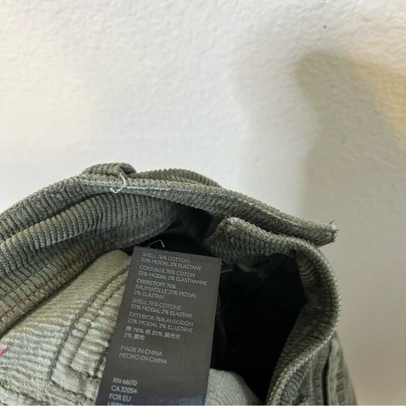 Anthropologie Pilcro High-Rise Bootcut Corduroy Pants Trousers Green Womens 27 - Picture 9 of 9